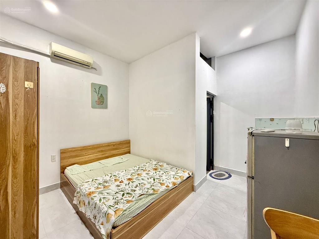 Cho thuê căn hộ studio trệt, full nội thất, rộng 25m2, ngay chợ hoà hưng  tô hiến thành