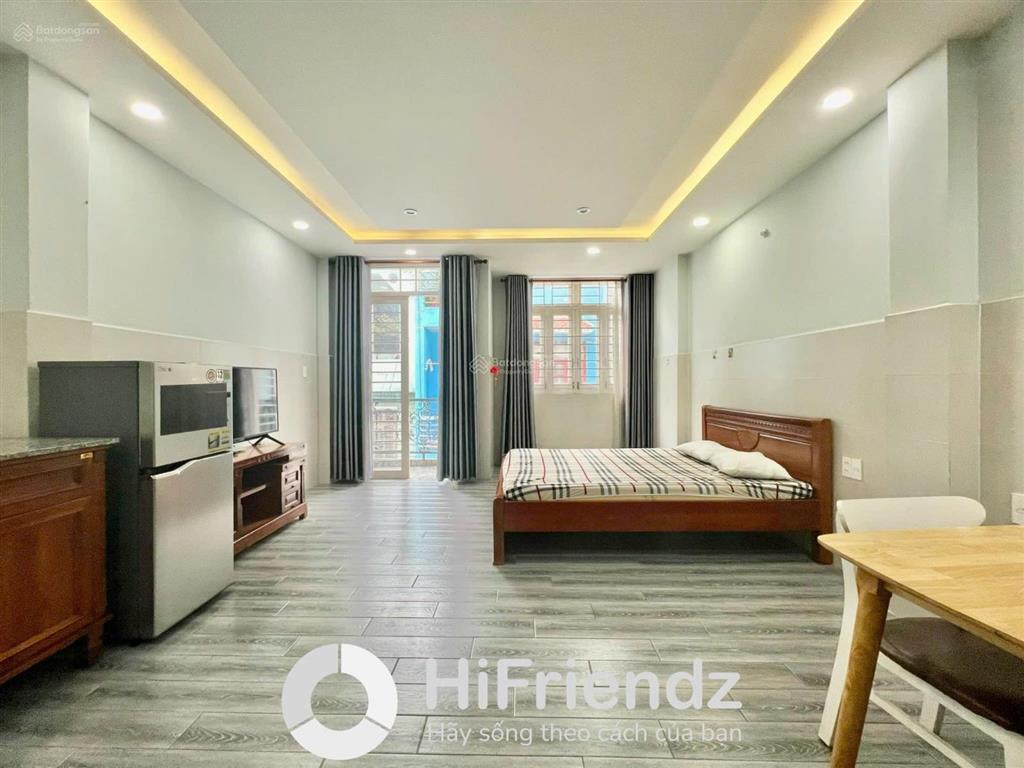 Cho thuê căn hộ studio bancol, rộng 35m2, thang máy  hầm xe, full nội thất, ngay sư vạn hạnh q10