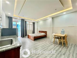 Cho thuê căn hộ studio bancol, rộng 35m2, thang máy  hầm xe, full nội thất, ngay sư vạn hạnh q10