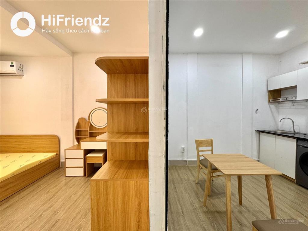 Cho thuê căn hộ 1pn tách bếp bancol, rộng 40m², nhà mới, full nội thất, ngay đại học bách khoa q10