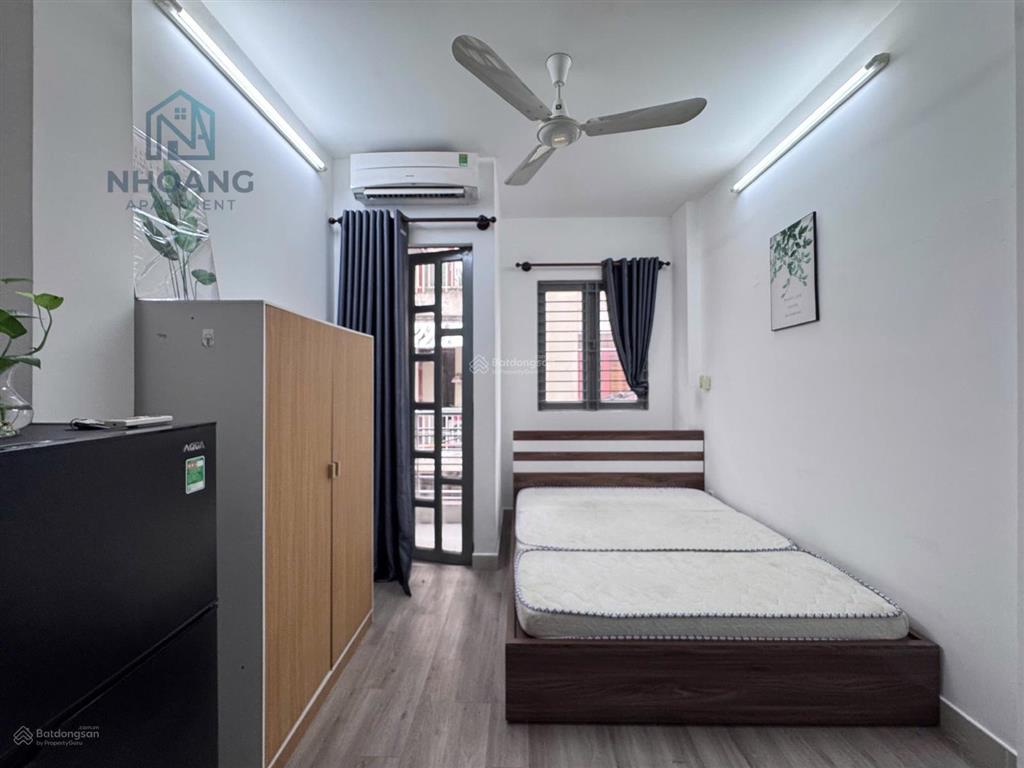 Cho thuê căn hộ studio bancol, full nội thất, rộng 25m², gần vòng xoay dân chủ q3