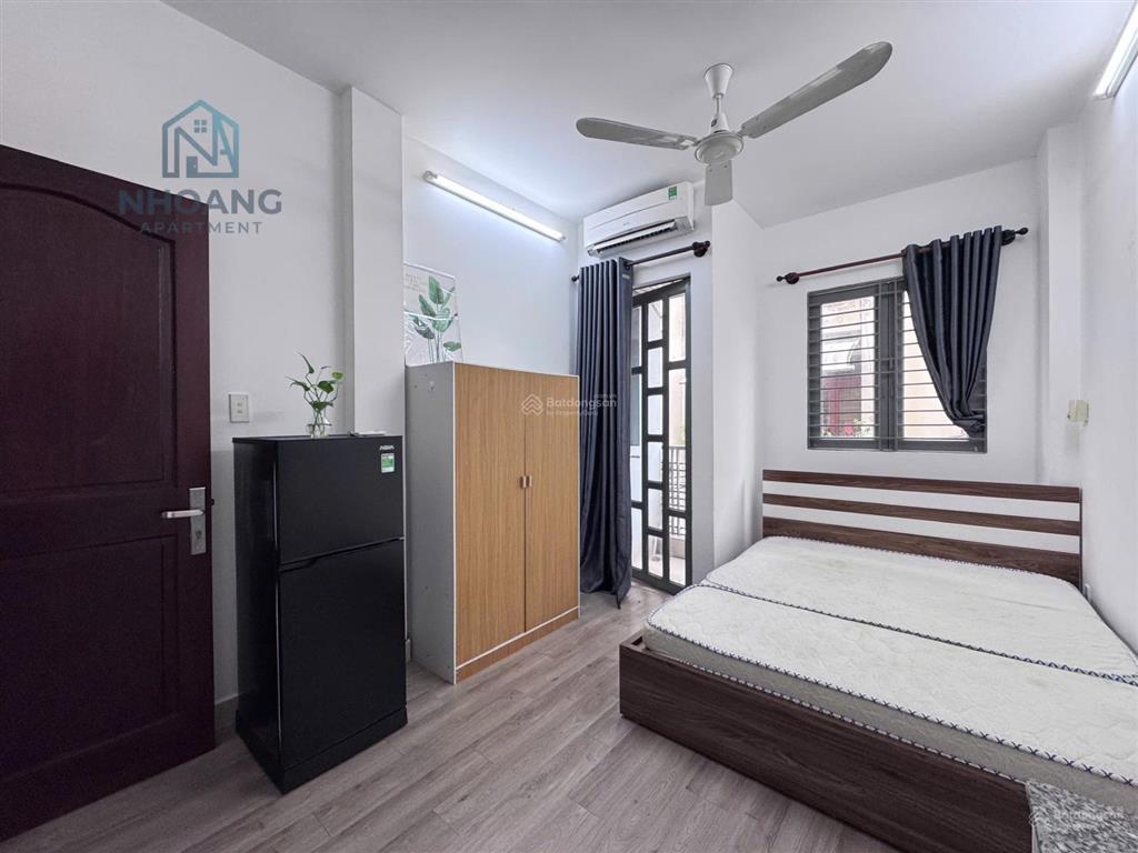 Cho thuê căn hộ studio bancol, full nội thất, rộng 25m², gần vòng xoay dân chủ q3