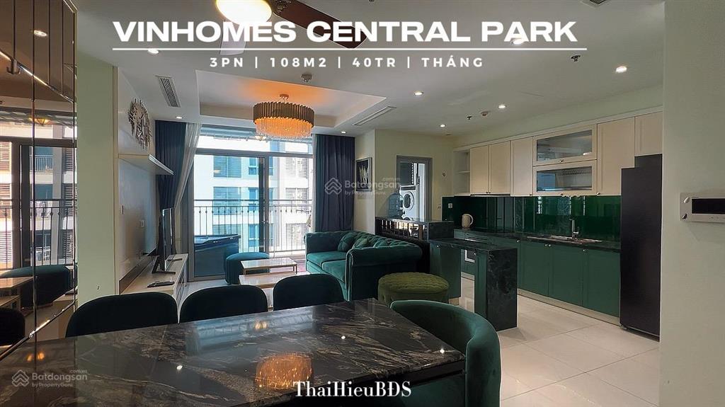 Vinhomes central park 3pn  108m2 thiết kế thành 2pn cho chị em. tông màu hợp mạng mộc  hoả