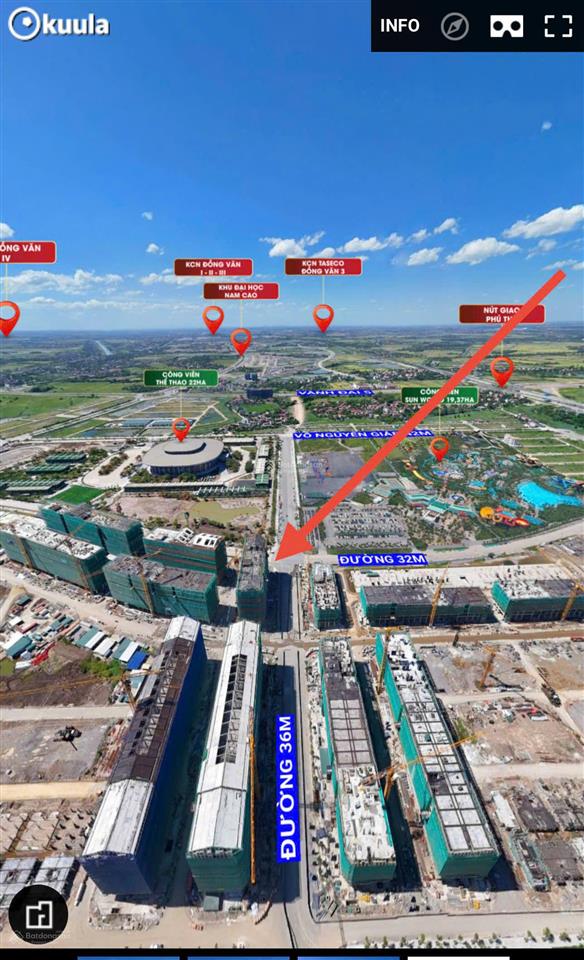 Mở bán tòa p7 vị trí đắc địa nhất trong dự án, đối diện sun world và công viên thể thao
