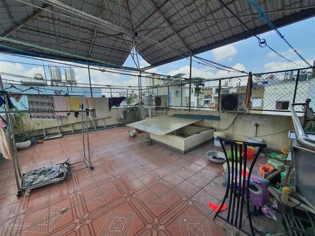 Ngang 6m, hxh nhựa 6m lê văn sỹ, 6x15m, 75m2, 2 tầng, xây được 5 tầng, chỉ 12,5 tỷ tl