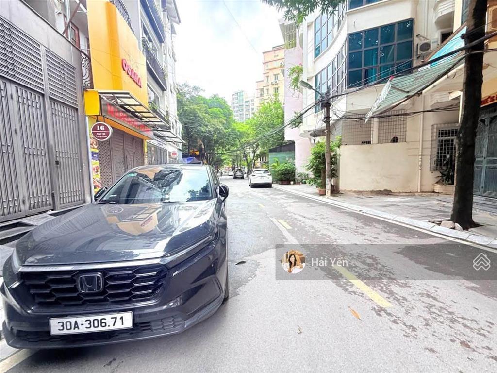 Có 102! bán nhà phân lô phố mạc thái tổ, ô tô tránh, 2 thoáng, vỉa hè rộng, kd, vp, 65m2*6t, 24 tỷ