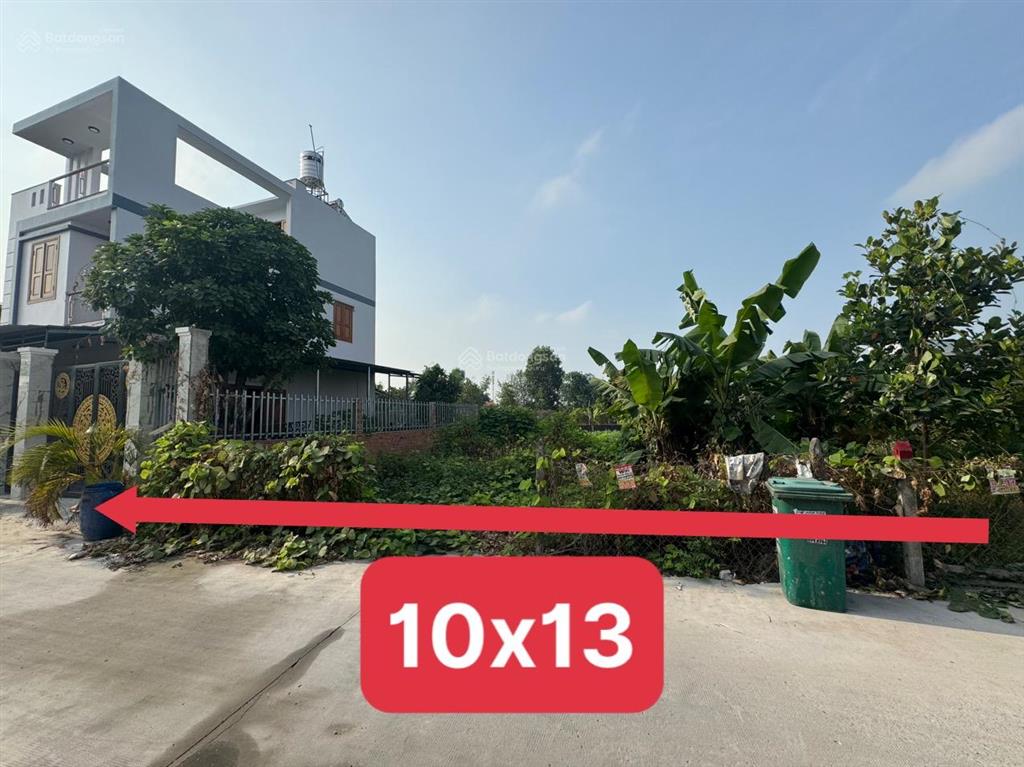 Bán gấp lô đất 10x13 (130m2 thổ cư) tân phú trung củ chi giá 2ty250 giáp vin hóc môn