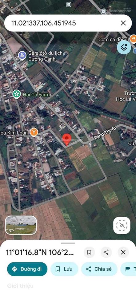 Giá ngộp hàng thật 800 triệu 85m thổ cư 1 sẹc đặng thị tô cách tỉnh lộ 2 nhuận đức củ chi 500m