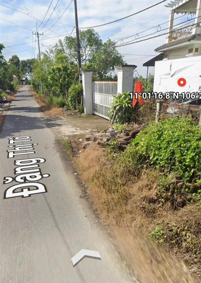 Giá ngộp hàng thật 800 triệu 85m thổ cư 1 sẹc đặng thị tô cách tỉnh lộ 2 nhuận đức củ chi 500m