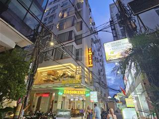 Bán nhanh tòa nhà 6 tầng hẻm 98 trần phú, tt khu phố tây nha trang, cách biển chỉ 100m