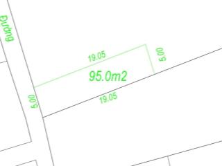 Chính chủ bán đất đấu giá ứng hòa, siêu phẩm f0, dt 95m2, mặt tiền hậu 5m, giá chưa đến 2ty