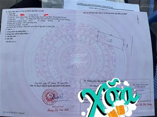 Chính chủ cần bán đất ứng hoà, dt 145,3m2, giá rẻ, sổ đỏ sẵn