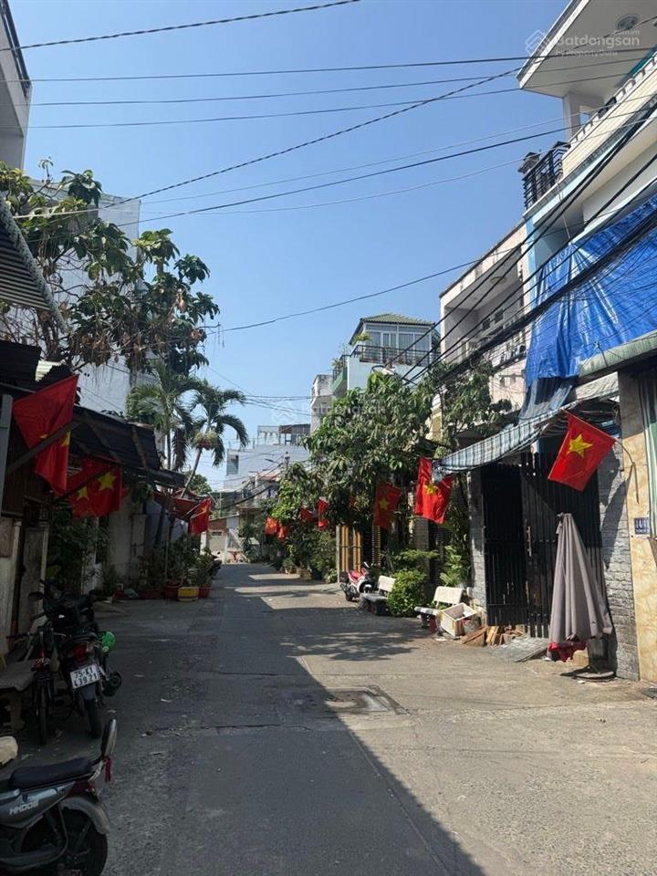 Nhà nguyễn quang diêu  75m2  hẻm 6m  ngay chợ tân hương  nhỉnh 6 tỷ