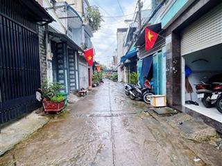 Nhà mới 2 tầng 1/ gò xoài hẻm 6m thông giáp tân phú hẻm 6m thông