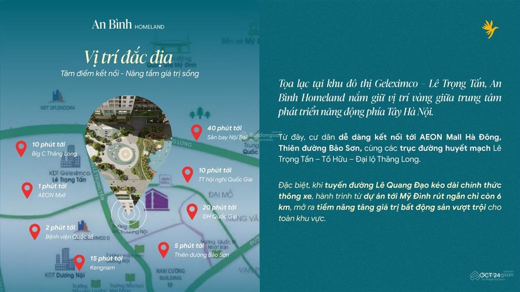 An bình homeland hàng chính thức cđt, không chênh, hỗ trợ vay vốn nh 0%