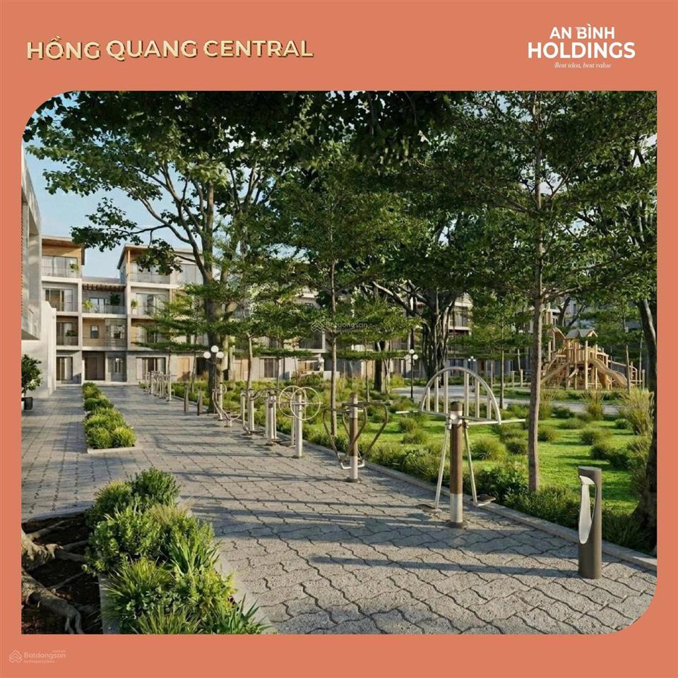 Sở hữu đất phân lô sổ đỏ khu đô thị mới hồng quang central chỉ với 3 tỷ, qùa tặng 100 triệu