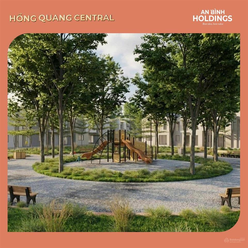 Sở hữu đất phân lô sổ đỏ khu đô thị mới hồng quang central chỉ với 3 tỷ, qùa tặng 100 triệu