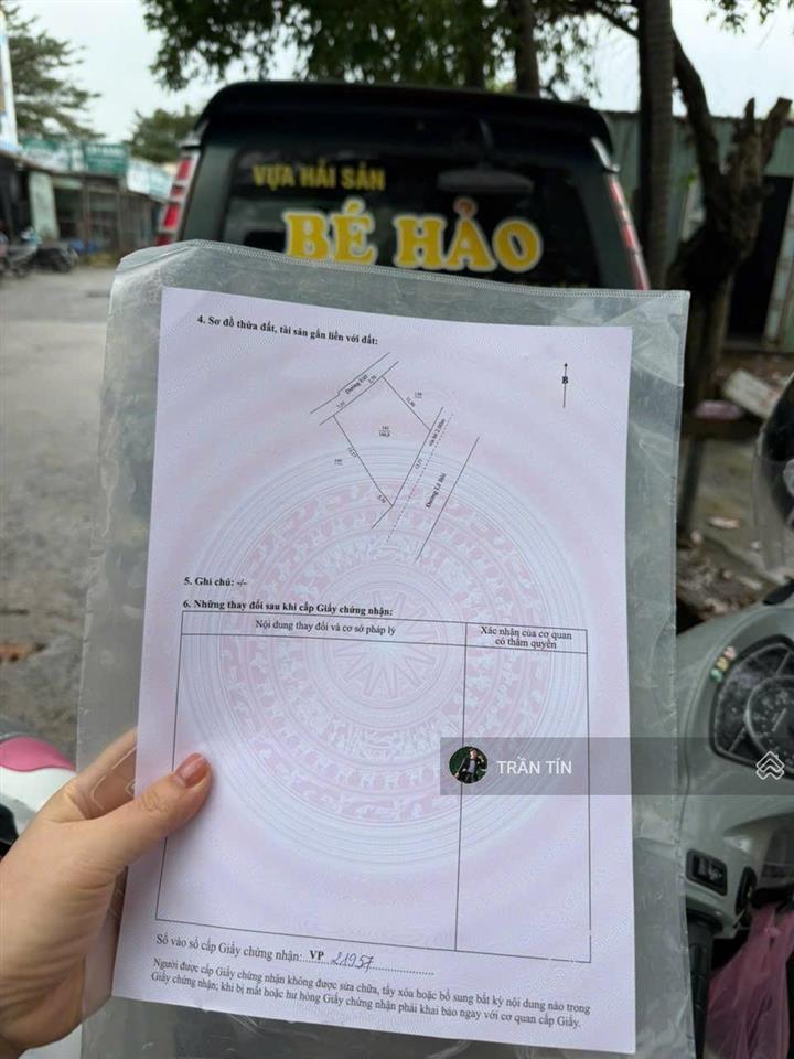 Lô đất mặt tiền đường lê bôi, sơn trà, cách biển chỉ 50m