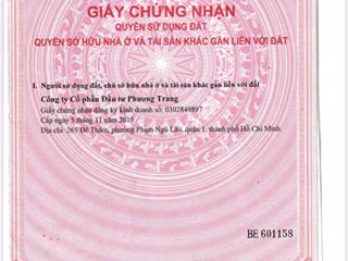 Lô đất mặt tiền đường hoà minh 27.