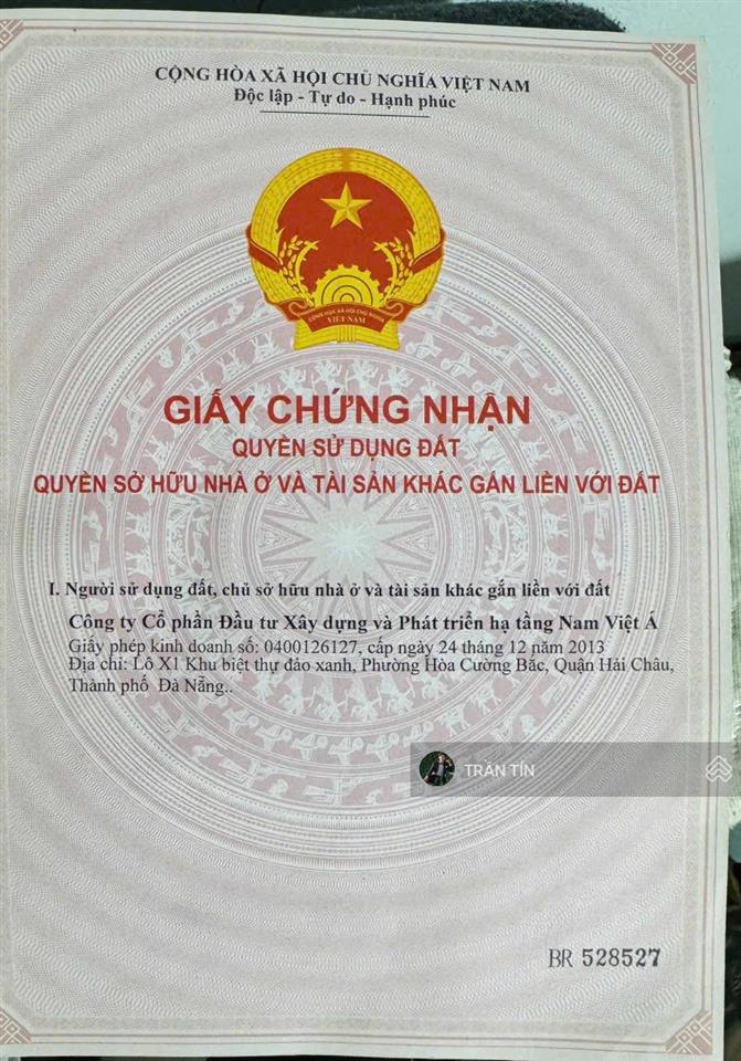 Lô đất mặt tiền đường đinh thị hoà, sát phạm văn đồng, cách biển 500m