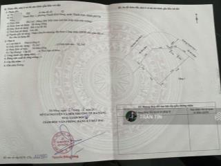 Lô góc 2 mặt tiền đường yên khê 2 & thanh huy 1