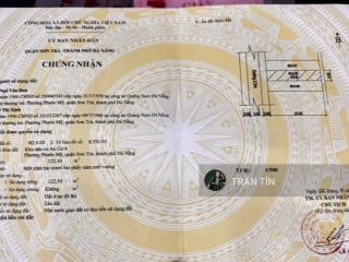 Lô đất mặt tiền đường phước trường 3, đối diện 2 toà tháp đôi của sungroup, cách biển 200m