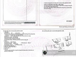 Căn shophouse 4 tầng góc 2 mặt tiền đường trần đăng ninh & nguyễn lộ trạch