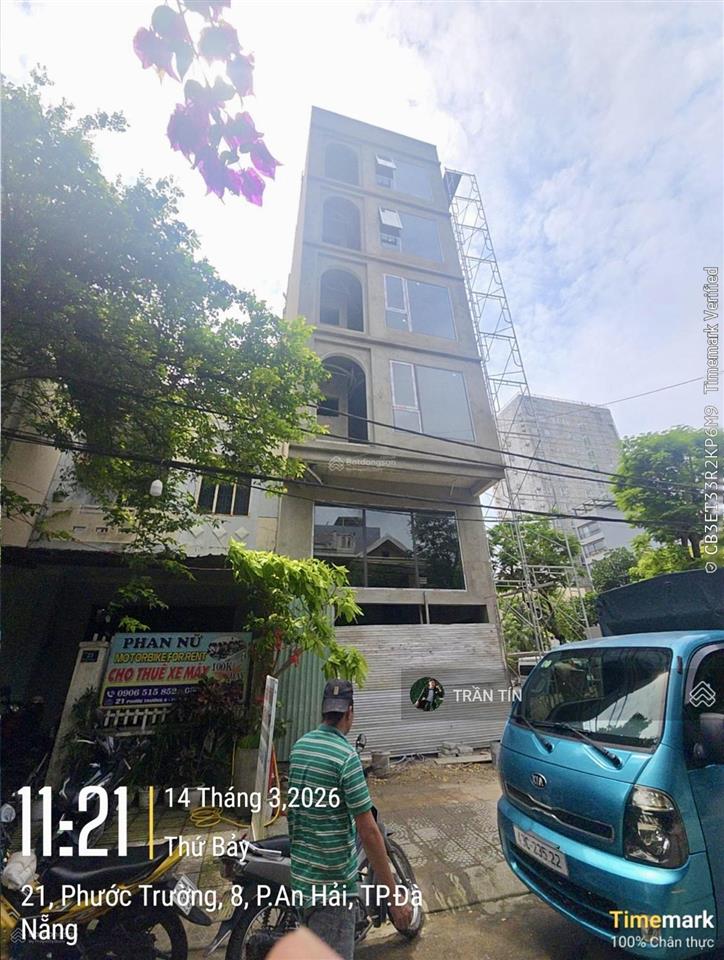Tòa căn hộ 7 tầng xây dựng mới 100% mặt tiền đường phước trường 8. vị trí đẹp cách biển 150m