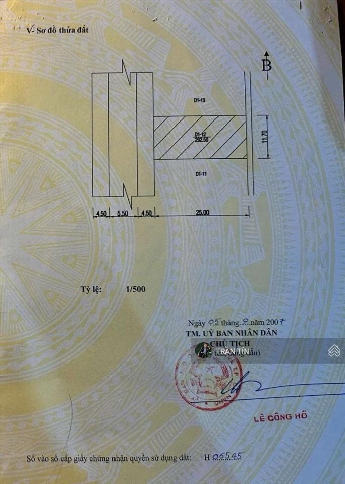 Lô đất biệt thự đường lê mạnh trinh. cách bãi tắm phạm văn đồng 200m. giá bán 47 tỷ 300
