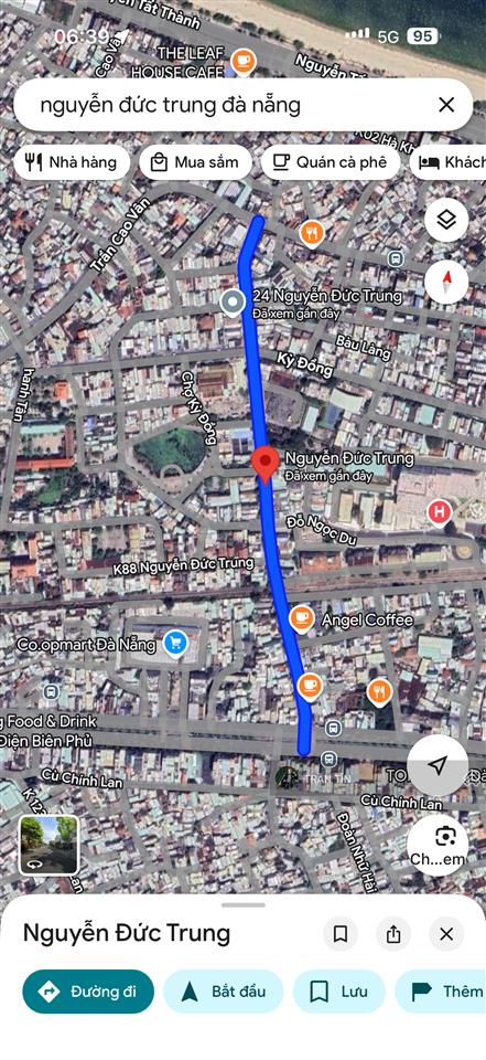 Lô đất mặt tiền đường nguyễn đức trung. diện tích 100m2. hướng đông nam. đường 10m5. giá 12 tỷ 200