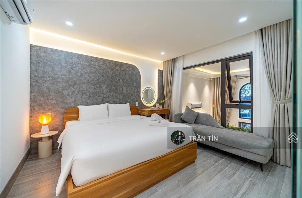 Căn villa mini đường tân thái 8 vừa mới xây dựng xong. cách biển mân thái 300m. có bồ bơi jacuzzi