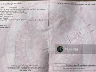 Lô đất phố đoàn khuê. sát lê hữu khánh. thông thẳng ra sông hàn. giai đoạn 1 nam việt á.