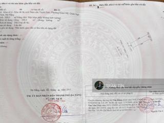 Cặp đất mặt phố giang châu 1. khu đô thị nam việt á. cách sông hàn 100m