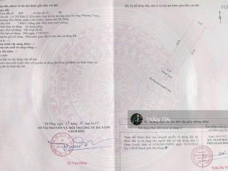 Lô đất hòa phú 29. hòa minh. đà nẵng