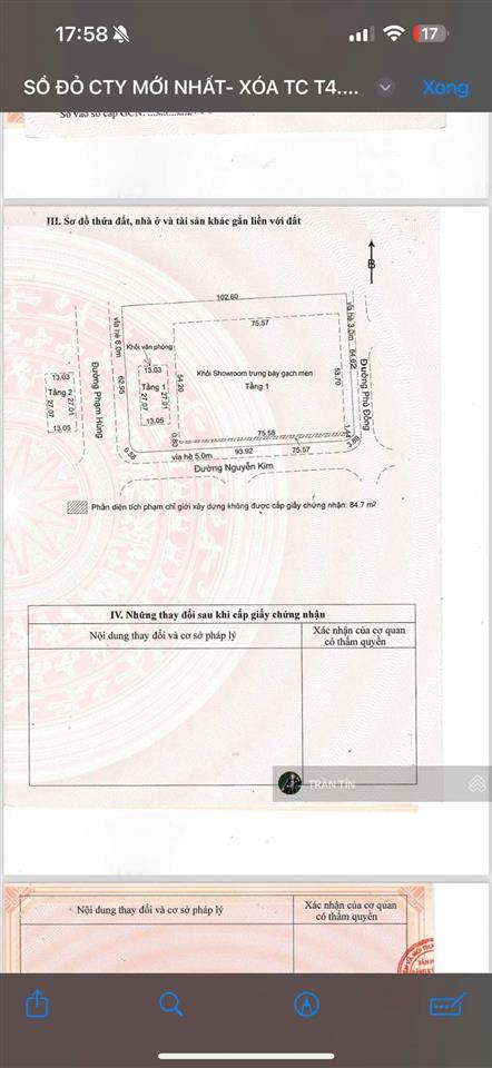 Lô đất 3 mặt tiền đường phạm hùng, hòa xuân, đà nẵng, diện tích 6900m², giá bán 207 tỷ