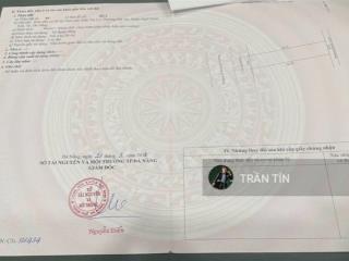 Lô đất mặt tiền đường an dương vương.