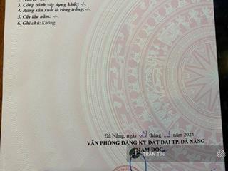 Lô đất góc 2 mặt tiền đường hồ nghinh & phước trường 10. cách bãi tắm phạm văn đồng 200m