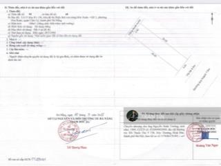 Cặp đất mặt tiền đường đỗ quỳ khu đô thị hoà xuân. không khí trong lành cách sông chỉ 200m