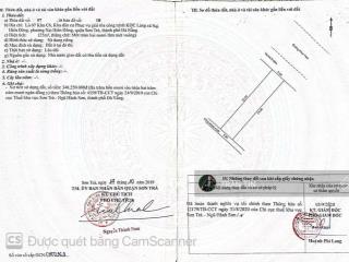 Lô đất mặt tiền đường khúc hạo. diện tích 125m². phù hợp xây dựng căn hộ lưu trú.