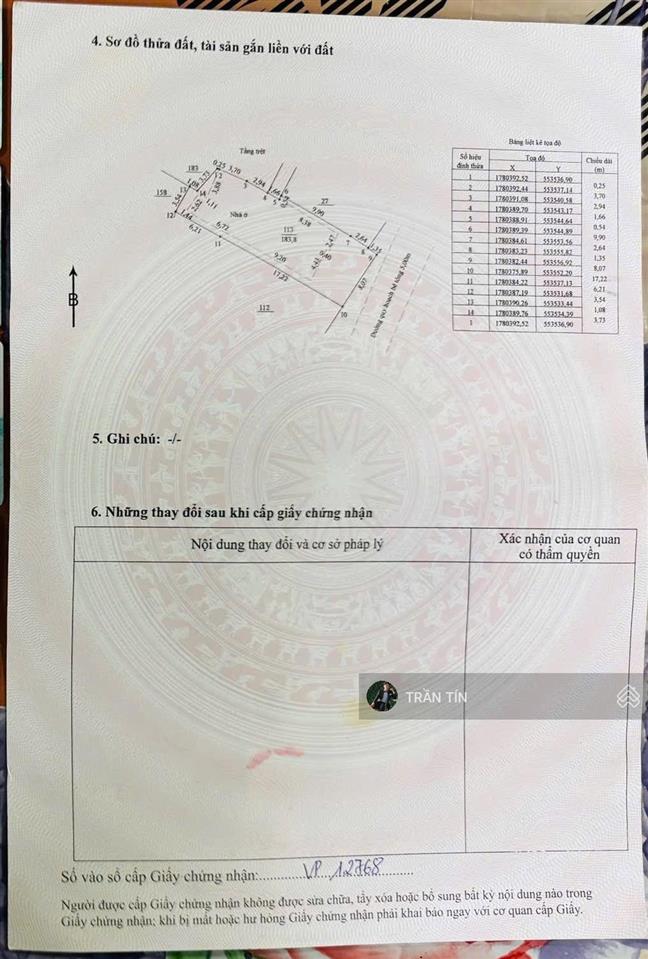 Lô đất đối lưng đường hoàng sa. cách biển mân thái chưa tới 30m