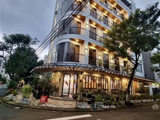 Tòa khách sạn góc 2 mặt tiền đường nguyễn đình & phước trường 17. cách biển 400m
