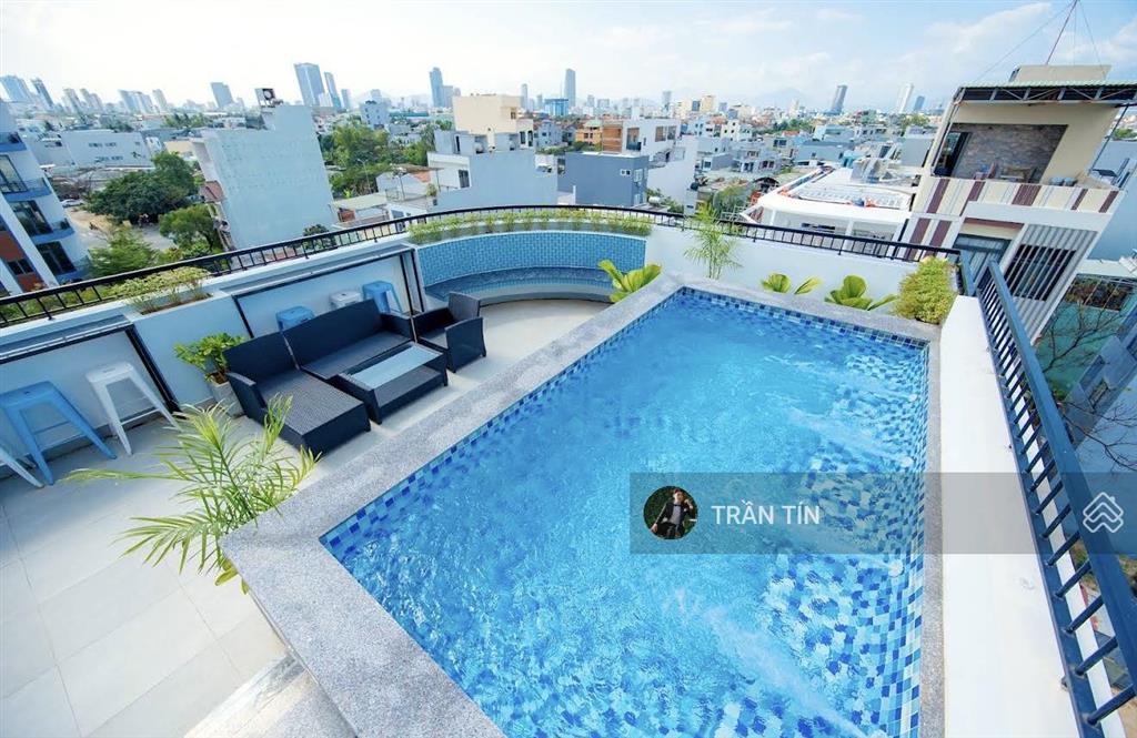 Tòa khách sạn góc 2 mặt tiền đường nguyễn đình & phước trường 17. cách biển 400m