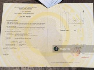 Lô đất mặt tiền đường lê mạnh trinh. cách bãi tắm phạm văn đồng chỉ 50m