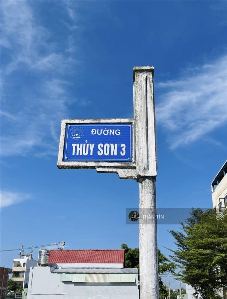 Lô đất mặt tiền đường thuỷ sơn 3. cách bãi tắm sơn thuỷ 300m