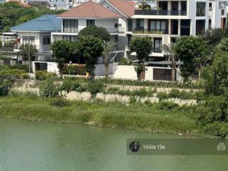 Biệt thự mặt sông đường thăng long. khu đảo nổi cẩm lệ