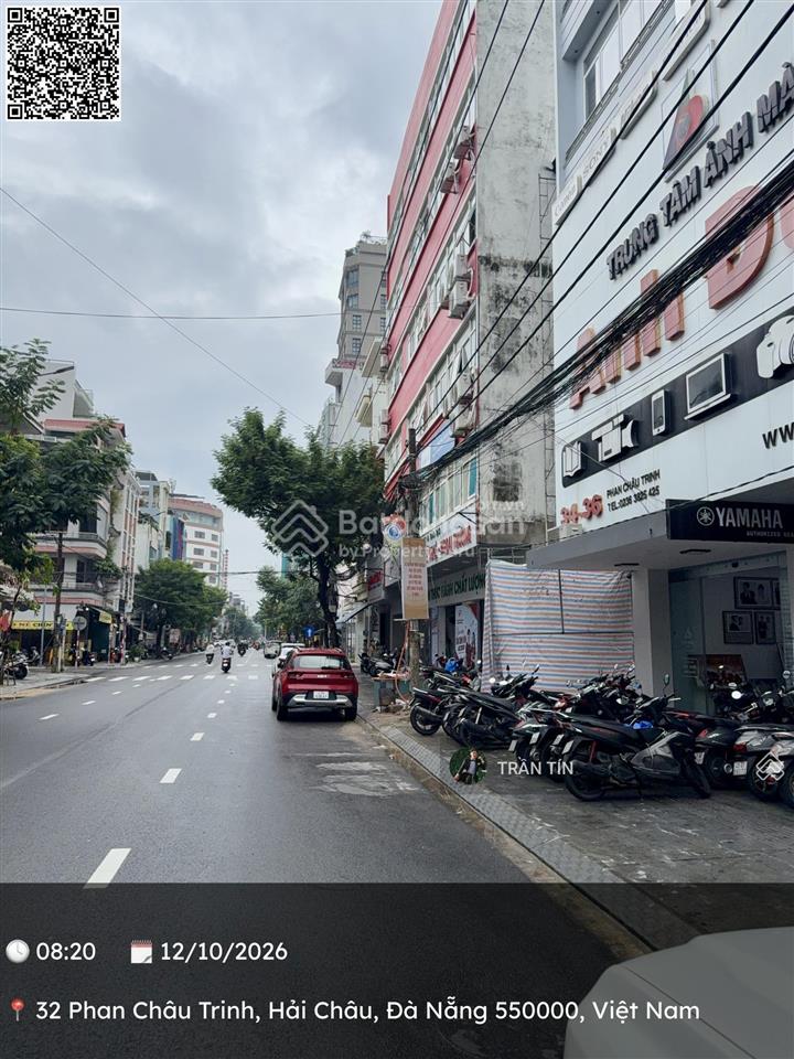 Lô đất mặt tiền đường phan châu trinh. vị trí sát cạnh nhà hát trưng vương.