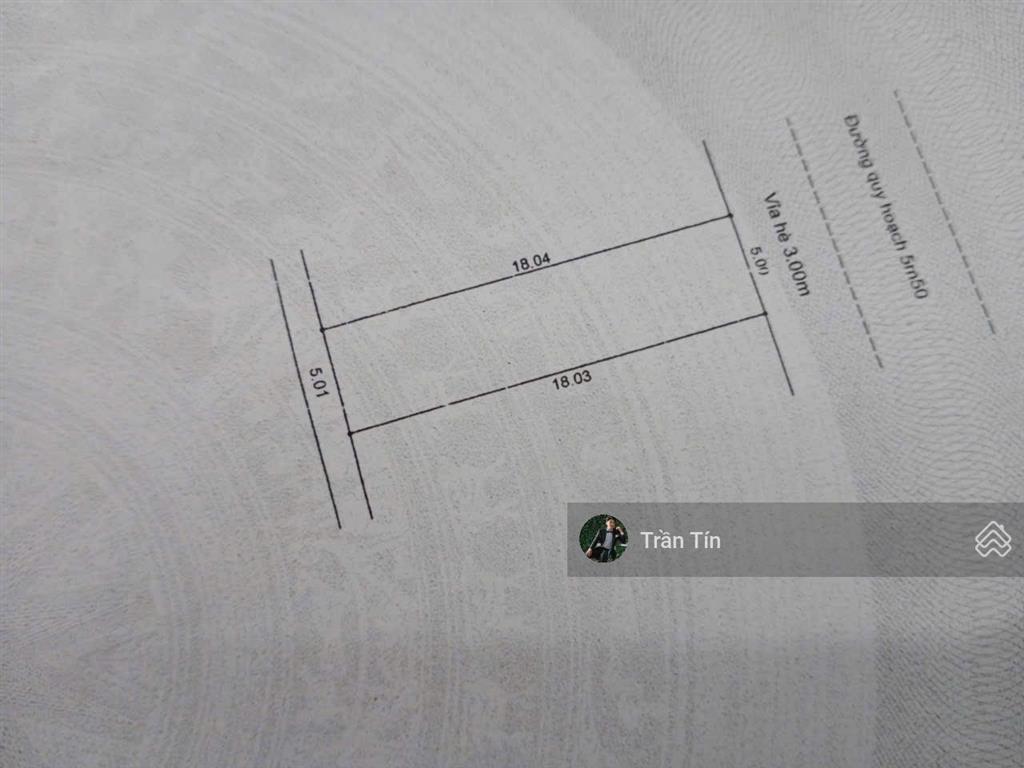 Lô đất mặt tiền đường an thượng 29, hướng đông bắc, 90m2 , giá bán  20 tỷ