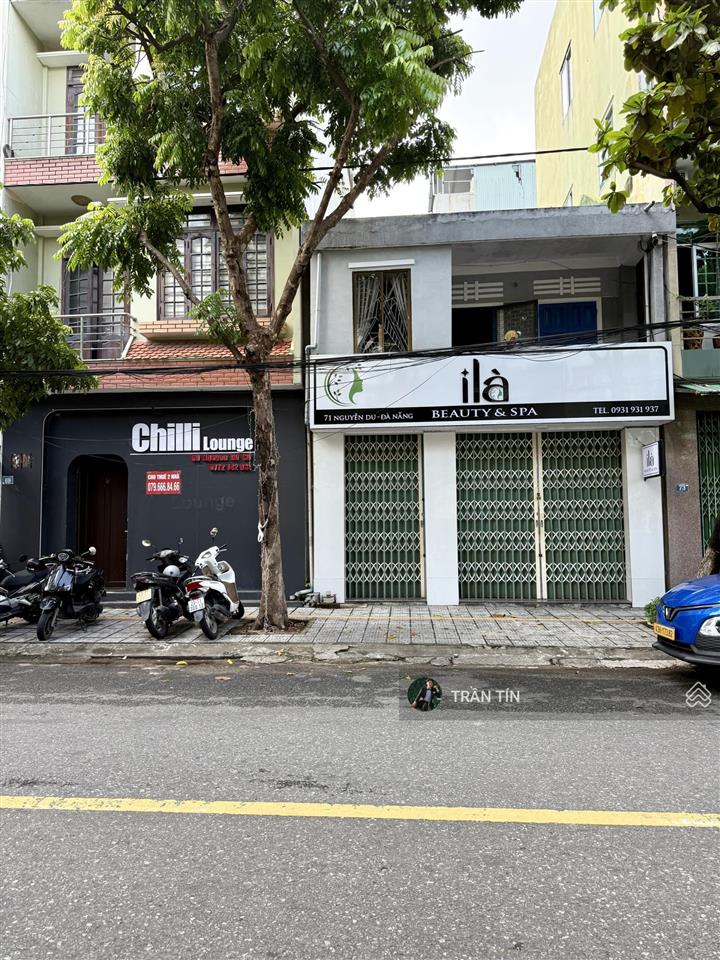 Nhà mặt tiền đường nguyễn du, diện tích  130m2, trục thông thẳng ra bạch đằng, giá bán  27 tỷ