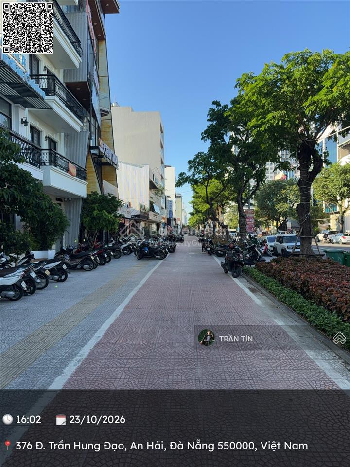 Lô đất mặt tiền đường trần hưng đạo đối diện khu biệt thự euro village. view sông hàn