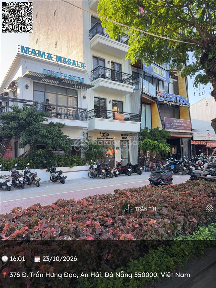 Lô đất mặt tiền đường trần hưng đạo đối diện khu biệt thự euro village. view sông hàn